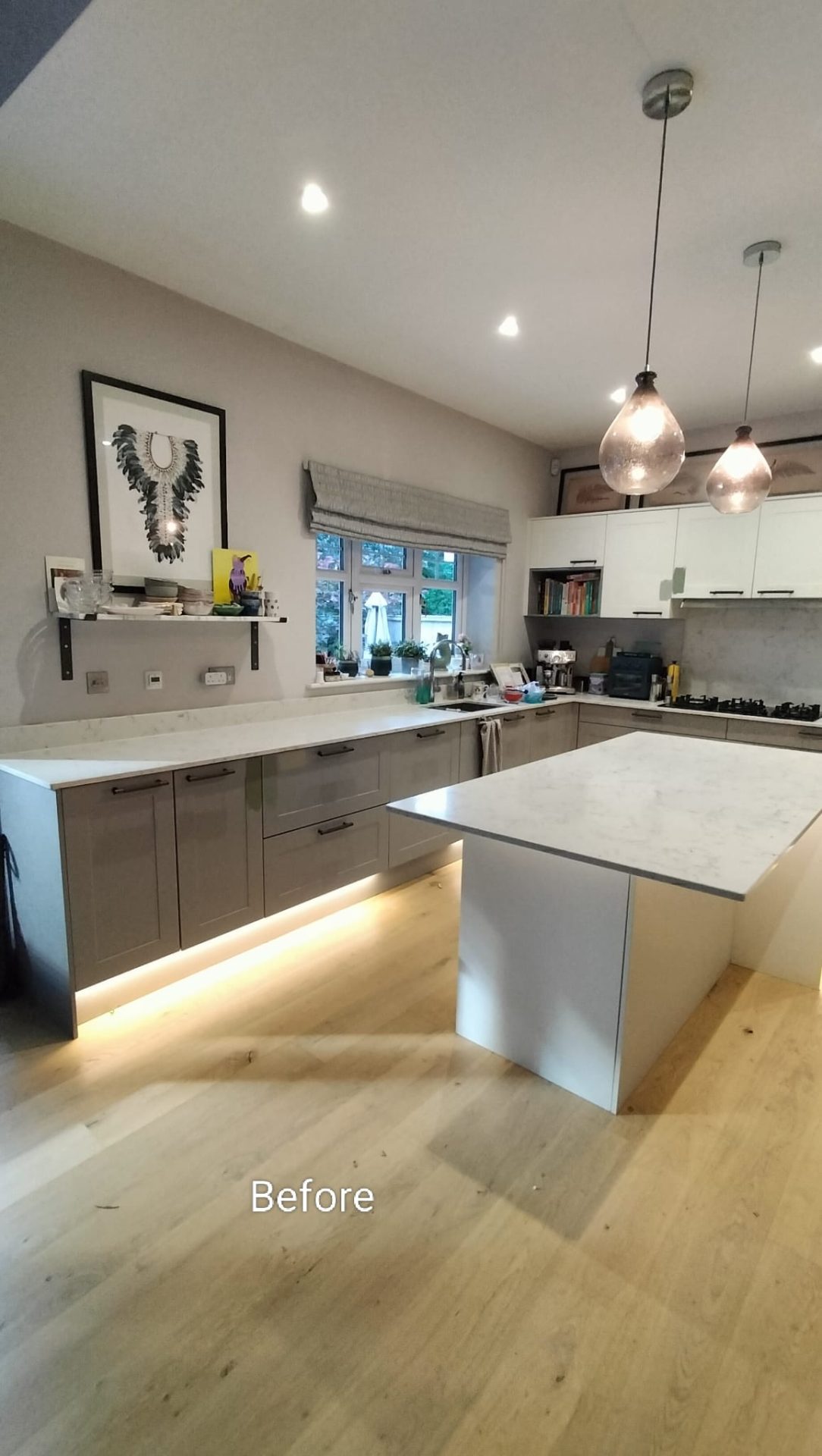 Kitchen in Southampton SO14, Hampshire before respraying