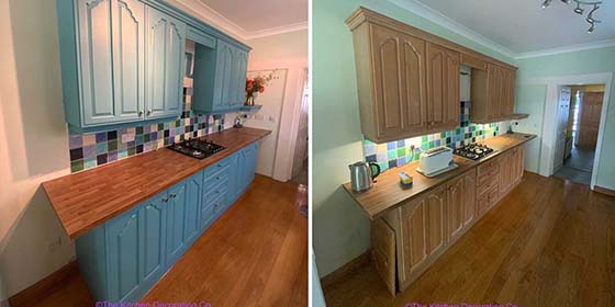 Kitchen Respray Basingstoke, Hampshire RG21 Albany Litlington Respraying Cabinet Painting painters resprayers