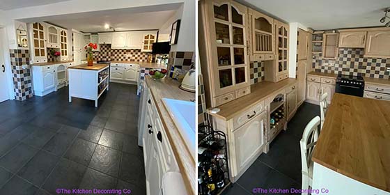 Kitchen Respray Southampton SO14 Hampshire Farrow and Ball Wimbourne White Respraying Cabinet Painting painters
