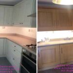 Kitchen Respray Romsey SO51 Hampshire Colour Farrow & Ball Vere de Terre